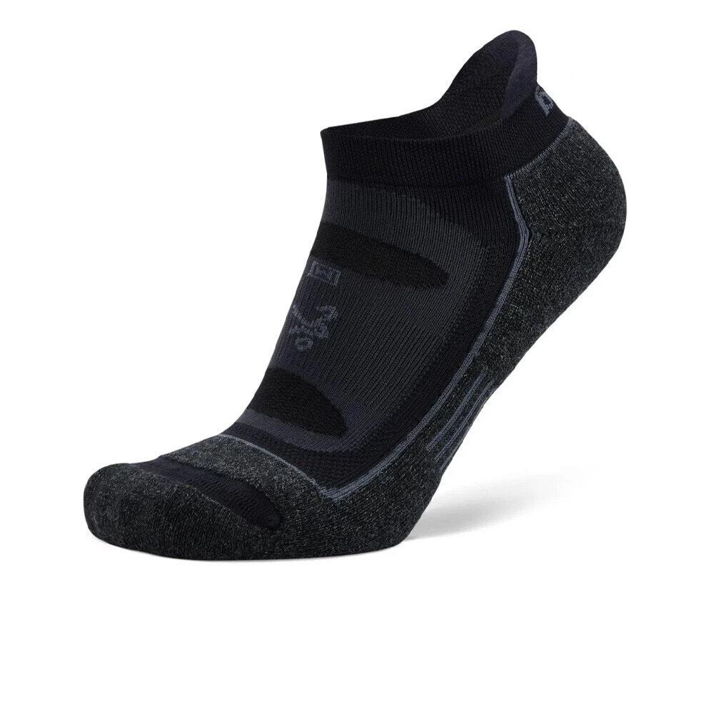 Balega Unisex Medium Black 2 Pair Blister Resist No-Show Running Socks E4-1